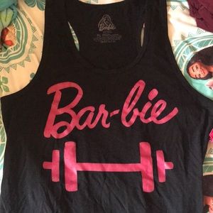 Barbie Workout tank top